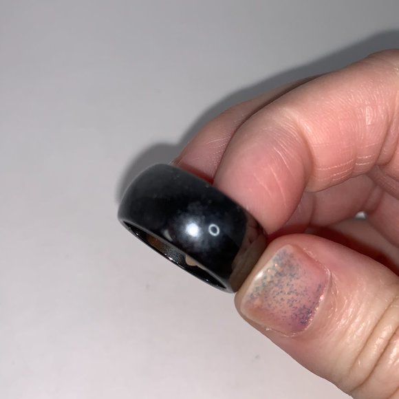 Hematite Ring Size 8 - Picture 3 of 6